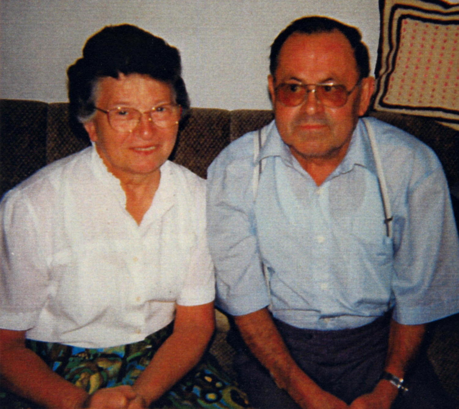 Jakob und Hilde Welisch, Sondergay, Bayern - 1986