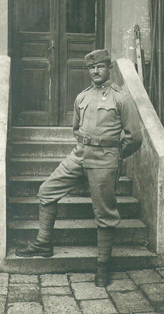 Franz Schnthaler in uniform